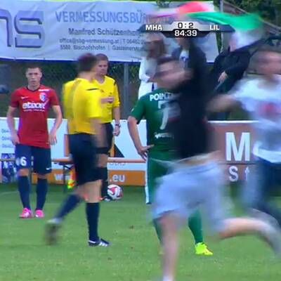 Tumulte bei Testspiel OSC Lille - Maccabi Haifa