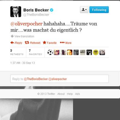 Boris Beckers Twitter-Attacken zum Nachlesen