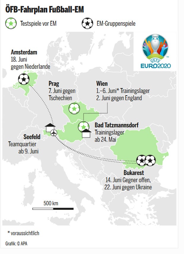 So luxuriös ist Österreichs EM-Quartier