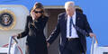 Schon wieder: Melania schlägt Donalds Hand weg
