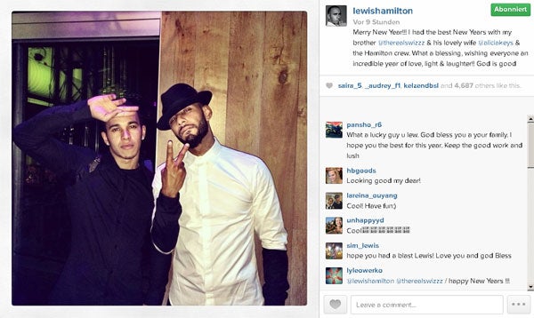 Nicole Scherzinger & Lewis Hamilton: Silvester mit Alicia Keys