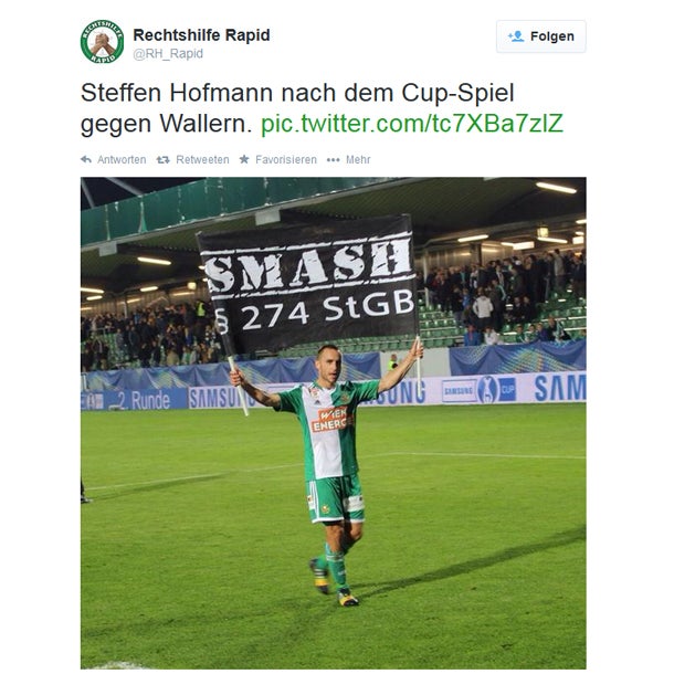 Hofmann entschuldigt sich für Transparent