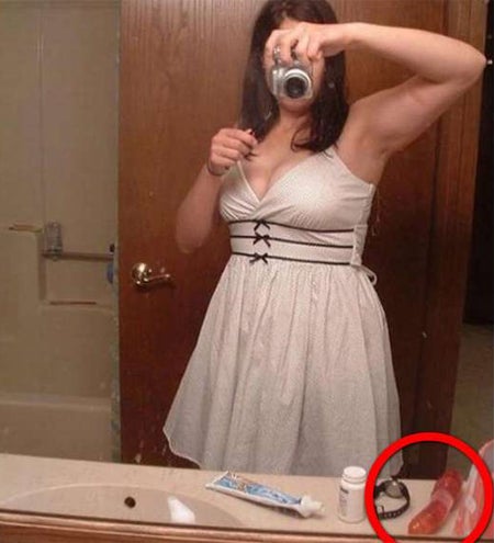 Dieses Selfie verbirgt ein pikantes Detail