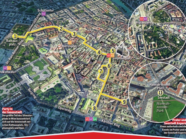 Ihr Guide für den Wiener Silvesterpfad