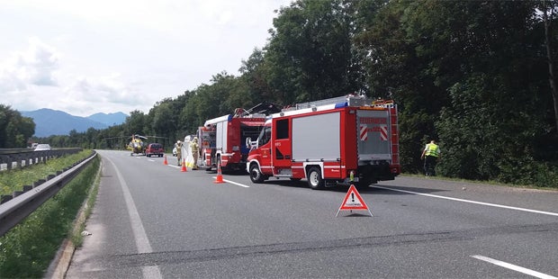 A12 Kufstein Langkampfen Unfall