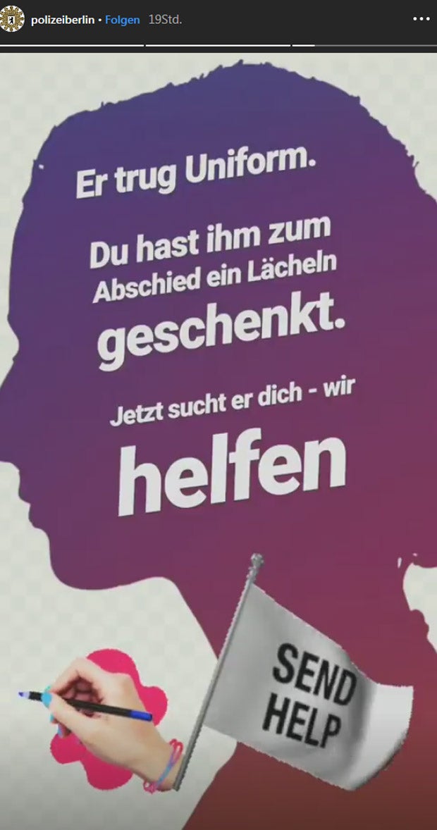 Liebesfahndung Polizei Berlin