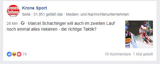 'Krone' verwechselt Hirscher mit oe24.TV-Moderator