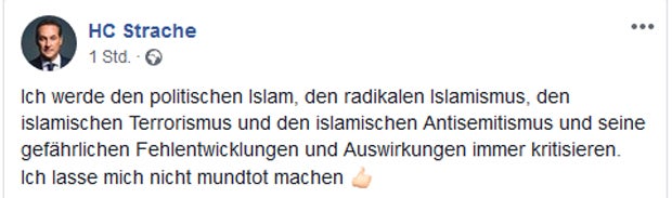 Muslime zeigen Strache an: So kontert der FPÖ-Chef