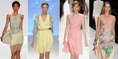 Pastell-Trends vom Catwalk