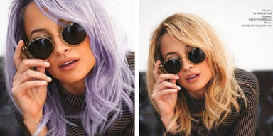 Nicole Richie: Plötzlich lila Haare?