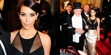 Kim Kardashian: Tiefe Einblicke am Opernball