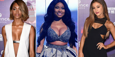 Nicky Minaj, Jourdan Dunn, Ariana Grande