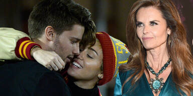 Miley Cyrus, Patrick Schwarzenegger, Maria Shriver