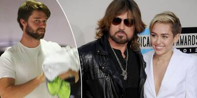 Billy Ray Cyrus, Miley Carus, Patrick Schwarzenegger