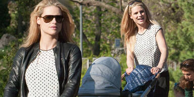 Michelle Hunziker: Süßer Spaziergang mit ihren Mädels