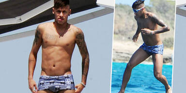 Neymar: Ibiza-Urlaub auf der Privat-Yacht