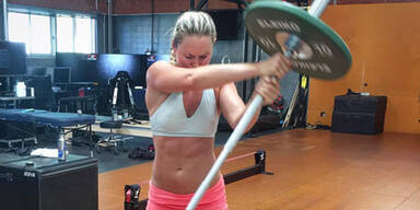 So hart trainiert Lindsey Vonn