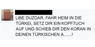 FPÖler: Duzdar, schieb dir den Koran in deinen türkischen A…!