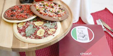 Pizzaschokolade
