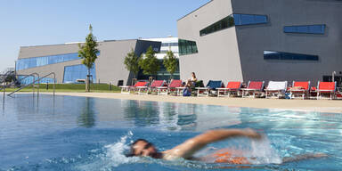 Sommer in der Therme Wien