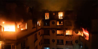 Paris Feuer 16. Bezirk