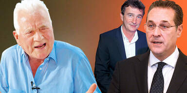 Frank Stronach Strache Baron 