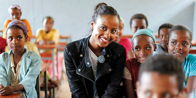 Topmodel mit Bodenhaftung