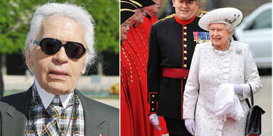 Lagerfeld applaudiert Queen