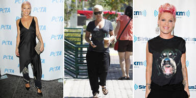 Wie S&auml;ngerin Pink ihre Babypfunde verlor