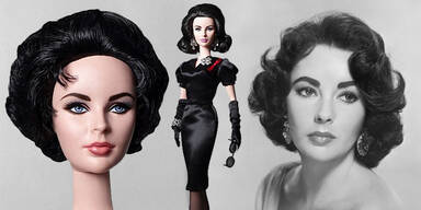 Die Liz Taylor-Barbie ist da