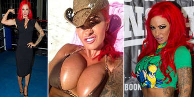 Jodie Marsh zeigt was sie hat