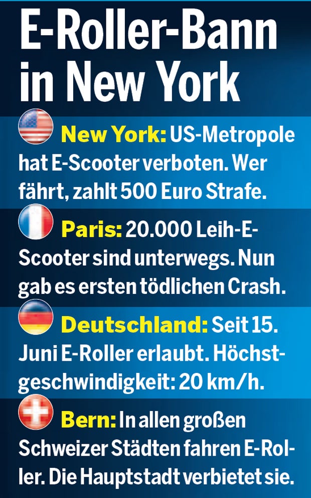 Krieg gegen E-Scooter-Wahnsinn