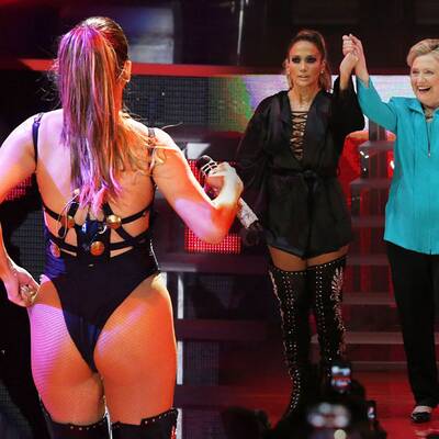 Jennifer Lopez: Sexy Po-Show für Hillary Clinton 
