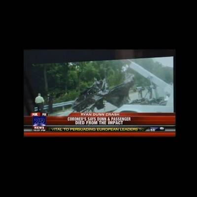 Bam Margera weint am Unfallort