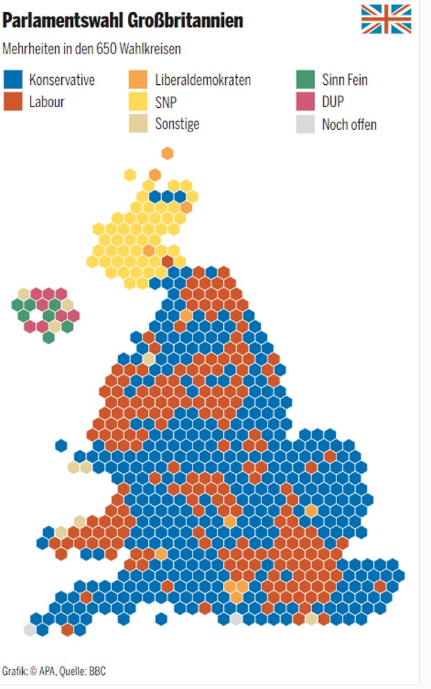 Briten-Wahl: Erdrutsch-Sieg für Boris Johnson
