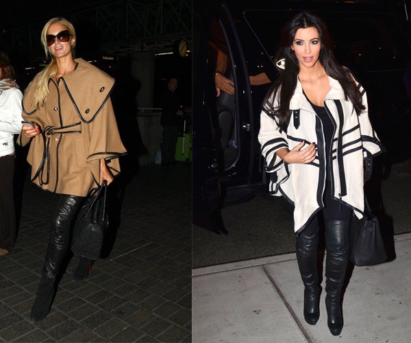 Paris klaut Kims Look