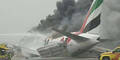 Emirates-Maschine legt Bruchlandung hin