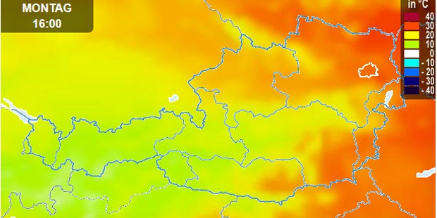 Gewitter-Walze rollte über Österreich