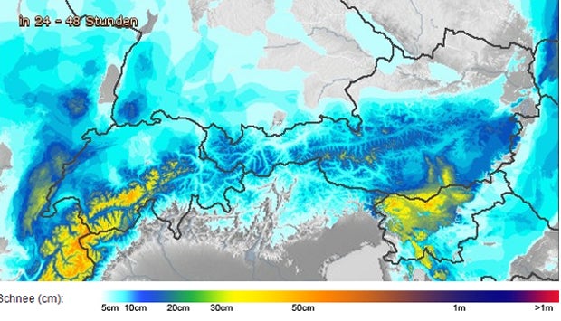 Semesterferien-Wetter: Neuschnee und Kälte