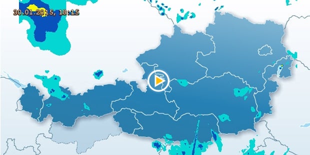 Wintereinbruch: Schnee-Chaos in Österreich