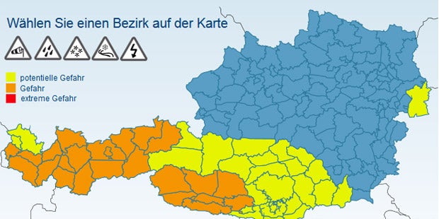 Winter mitten im Mai