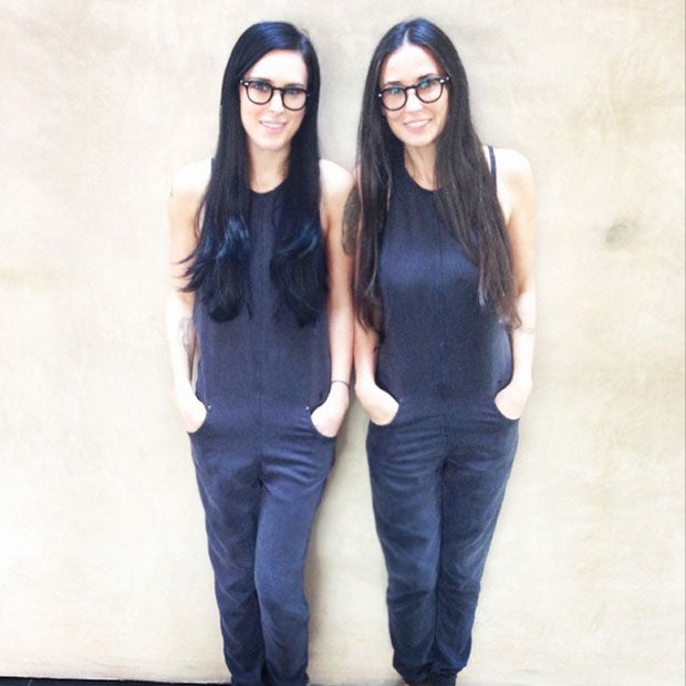 Rumer Willis, Demi Moore