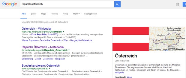 Google-Suche nach 