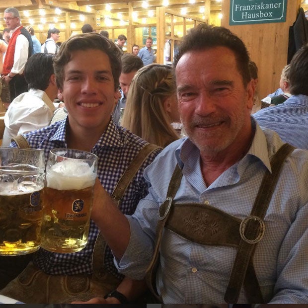 Arnold Schwarzenegger & Joseph Baena