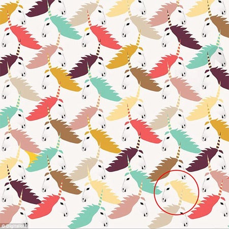 Fast niemand kann dieses Einhorn-Rätsel lösen