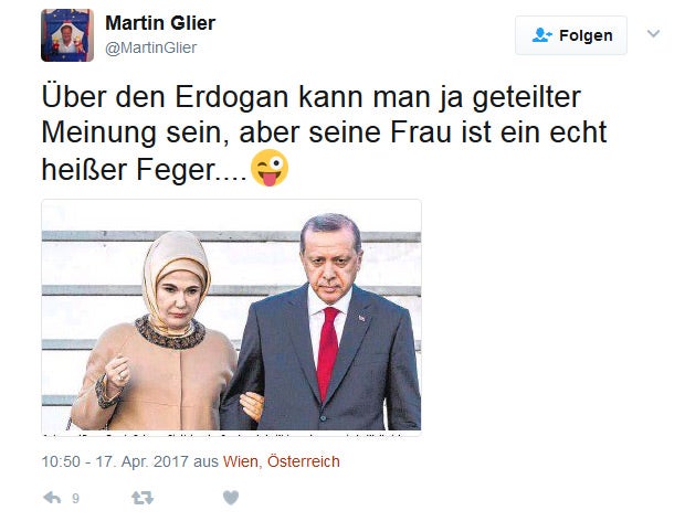 Glier Erdogan Frau
