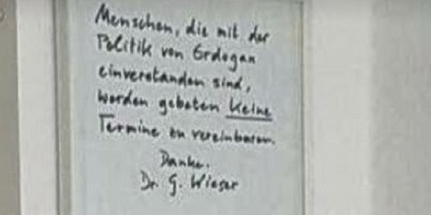 Tiroler Wut-Arzt behandelt keine Erdogan-Wähler