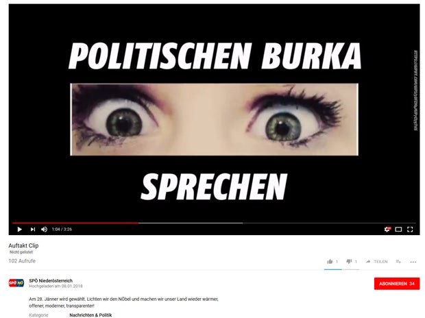 SPÖ NÖ Burka