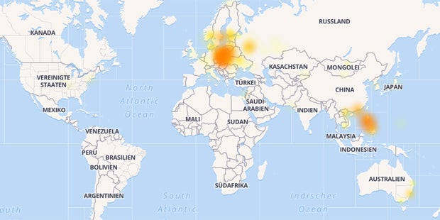 Massive Probleme bei Facebook