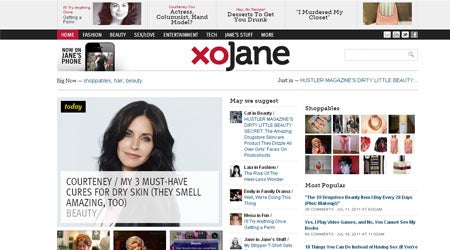 Courtney Cox launcht Beauty-Blog